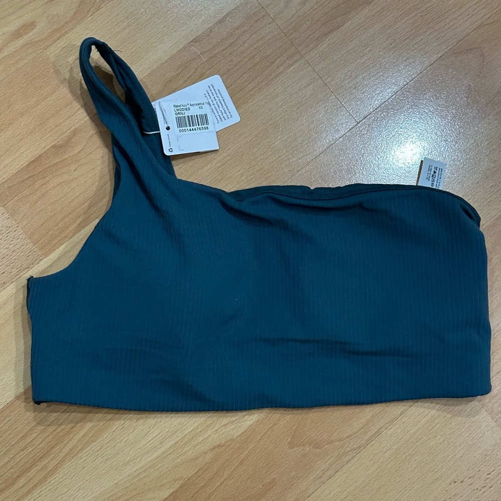 Brand New Lululemon Ribbed Nulu Asymmetrical Yoga Bra